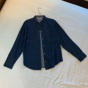 Lee (Riders) Size (L) Jean Color Button Front